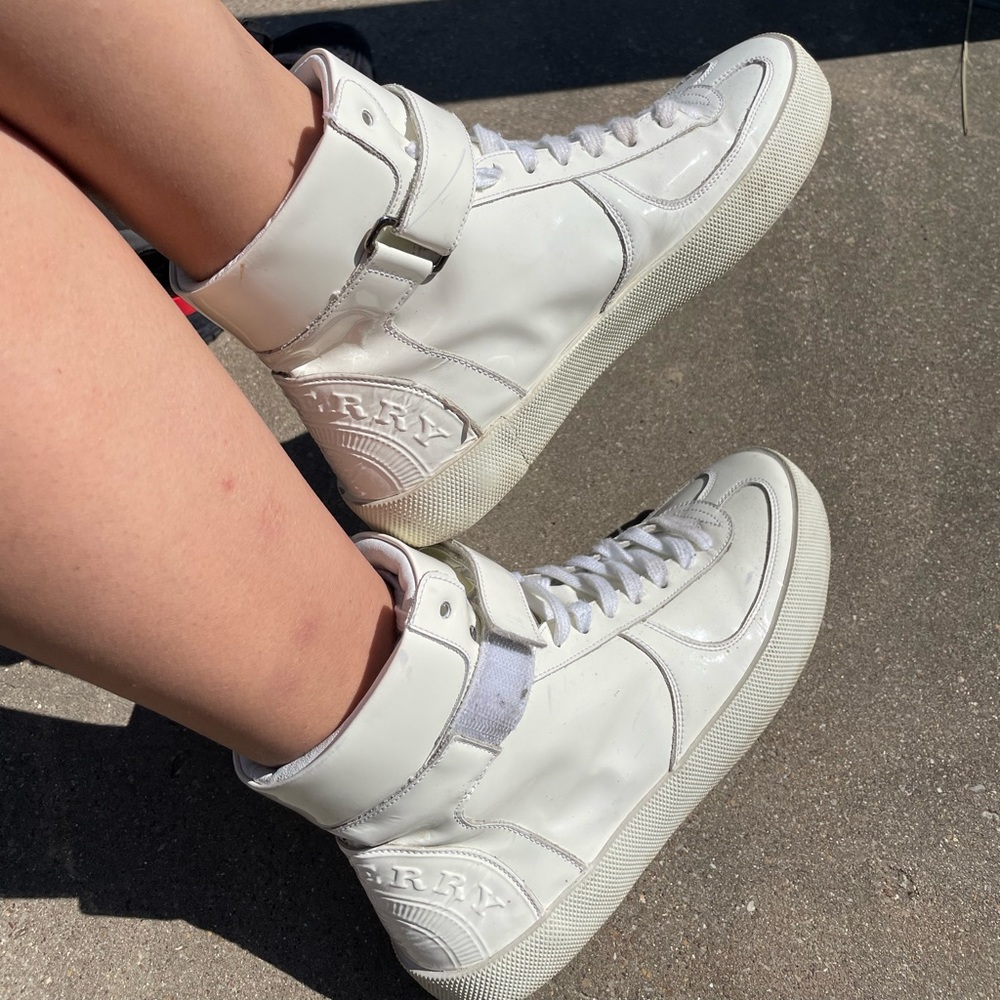 Burberry High Top Sneakers